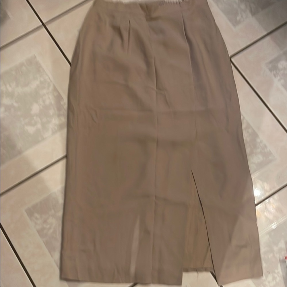 Elegant Tan Skirt